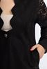 Picture of CURVY GIRL SUEDE LOOK JACKET WITH LACE